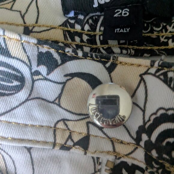 Just Cavalli floral pants (size 26) - Picture 8 of 11